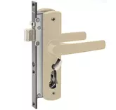 LOCK TASMAN MK2 SECURITY SCREEN DOOR HINGED STANDARD STRIKE PRIMROSE