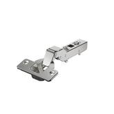 Hettich Veosys 105° Thick Door Hinge Half Crank Stainless Steel