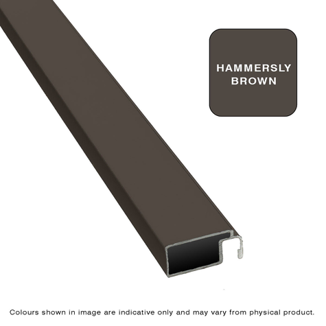 Flypro Window Frame 25 x 9mm 5m Hammersley Brown