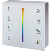 MODAR T25 LED TOUCH PANEL MULTICOLOUR RGBW+WARM WHT WHITE 4 ZONE