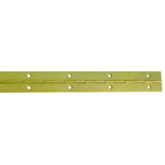 HINGE PIANO CONTINUOUS 2400MM ELECTROPLATED BRASS