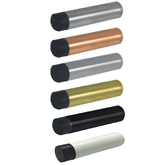 AUSTYLE 3717 DOOR STOP WALL ROUND 75MM MATT BLACK