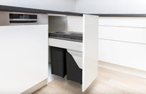 FINISTA UNI-BIN 500CW GREY MULTI FIT INCL 2 X 29L BINS & LIDS