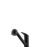 OLIVERI LONDON PULL OUT MIXER TAP MATTE BLACK