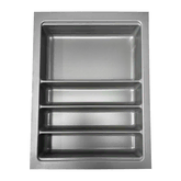 AGOFORM SCOOP II CUTLERY TRAY 90L 800-840W X 450-490DMM GREY