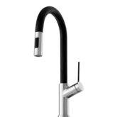 OLIVERI VILO PULL OUT SPRAY MIXER TAP CHROME