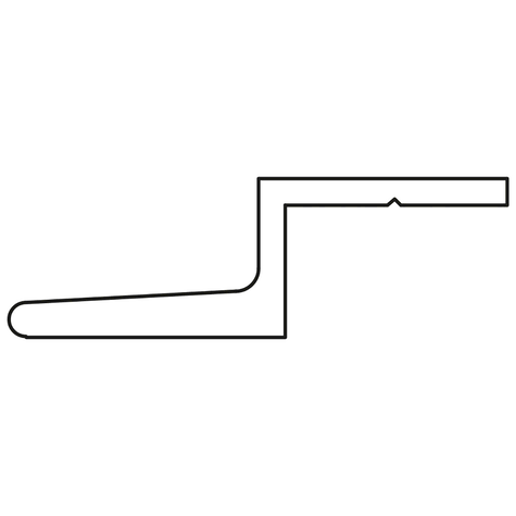 INTERLOCK DEEP OFFSET 4.4 METRE CLEAR ANODISED INTERLOCK DEEP OFFSET 4.4 METRE CLEAR ANODISED