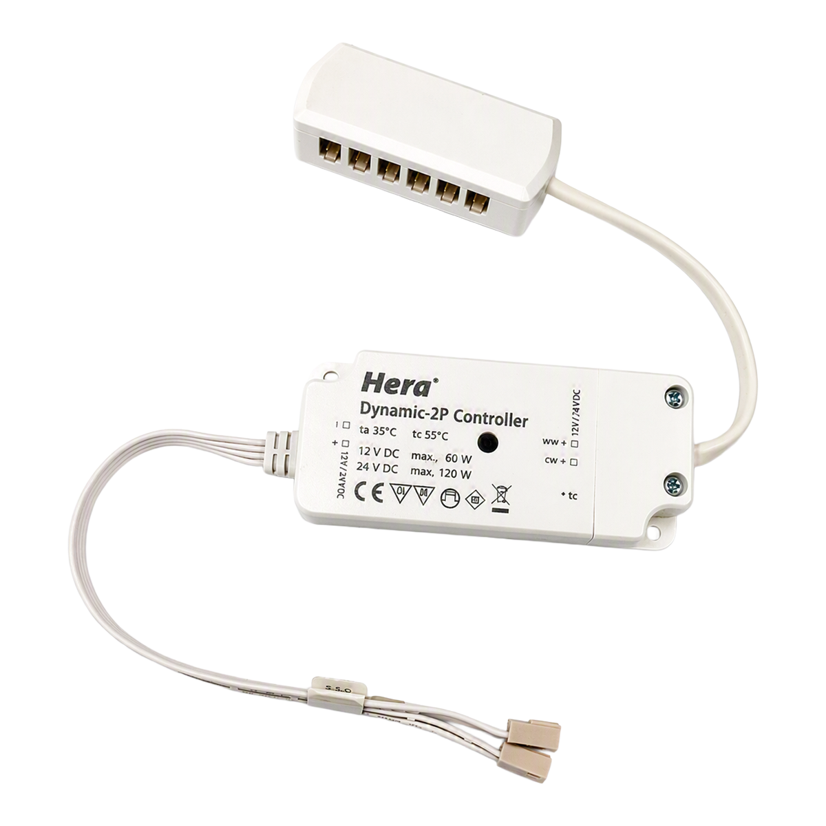 Hera 2P Dynamic Controller 120W 24V w/ 12 Way Distributor 