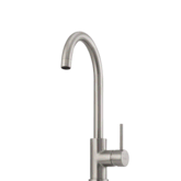 OLIVERI VENICE GOOSENECK MIXER TAP BRUSHED NICKEL