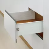 FINISTA SINGLE WALL DRAWER 150X450MM WHITE
