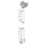 WEATHERFOLD 4S END HANGER 4S KIT 50KG CH STAINLESS STEEL
