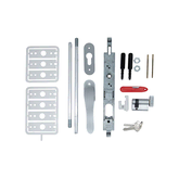 LOCKWOOD TWIN BOLT LOCK LKG KIT UNO HANDLE RODS