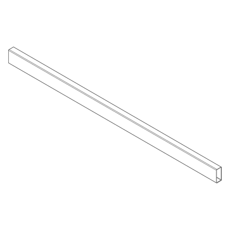 FINISTA EDGE / SWIFT INNER RAIL FRONT MATT WHITE 1100