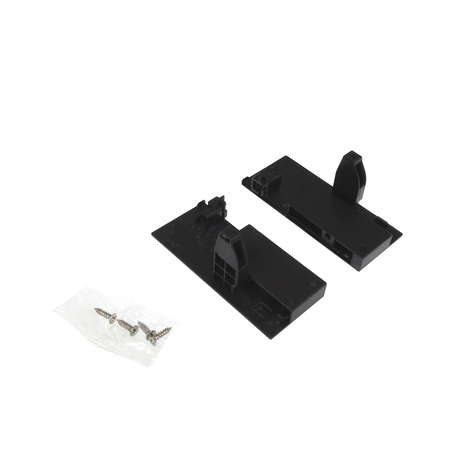 Finista Edge Inner Bracket Low Pair Matte Black